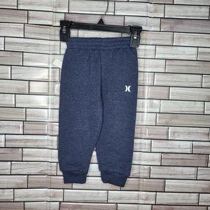 Hurley Blue Sweatpants Baby Boy Size 18M Logo Active Casual Bottoms Jogger‎